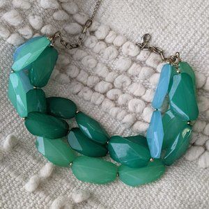 Aqua Fashion Necklace